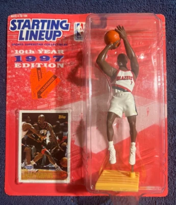 1977 ~ Alineación inicial ~ NBA ~ Kenny Anderson ~ Portland Trail Blazers ~ NUEVO Foto 1 de 4