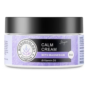 Magnesium Calm Cream, [NATURAL & SAFE] Magnesium Lotion, Magnesium Cream, - Picture 1 of 4