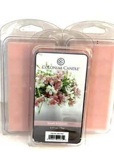 Lot Of 3 COLONIAL CANDLE Blush Blossom WAX MELTS 6 Per PACKAGE - 18 Total - Picture 1 of 2