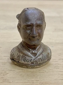 RARE 1896 Antique William McKinley CAST IRON Cap Bomb Toy Bust #603514 - Picture 1 of 9