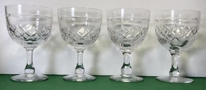 Ein super 4er Set Tudor Kristall Weingläser Top Zustand - Bild 1 von 11