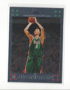 2007-08 Topps Chrome #135 Yi Jianlian RC Rookie Bucks
