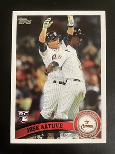 2011 Topps Update Jose Altuve Rookie RC #US132 HOT ROOKIE CARD!!!!!
