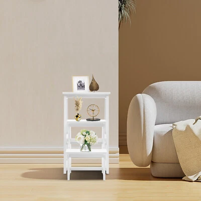 Lightweight Portable Multifunctional Step Stool, Folding Library Ladder Chair - Image 1 of 4