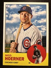 2022 Topps Archives #80 Nico Hoerner Chicago Cubs MLB Baseball Card