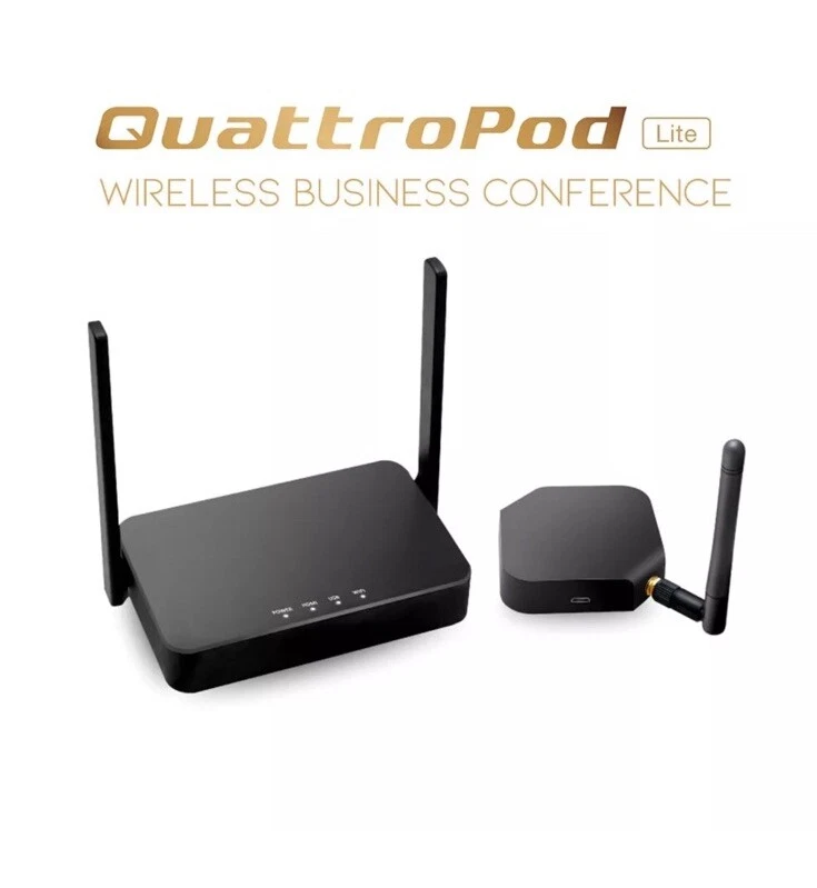 QuattroPod Lite | Wireless HDMI Presentation Plug and Cast for PC Smartphone - Image 1 of 4
