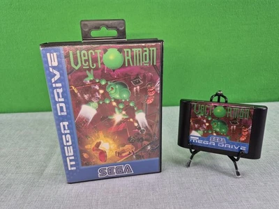 Vectorman Sega Mega Drive Game !! Europa !! Gut - normale Gebrauchsspuren !!  - Bild 1 von 4
