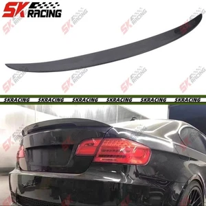 Alerón trasero del maletero para BMW M3 E92 2008-2013 negro brillante/fibra de carbono - Imagen 1 de 24