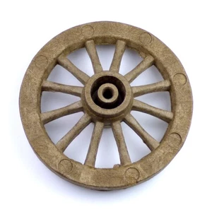 Plastic Scale Cart Wheels 70mm Diameter For Carts and Wagons - Picture 1 of 1