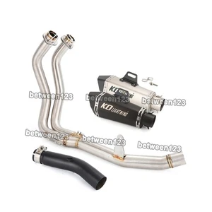 Sistema de escape completo silenciador punta de enlace medio para Honda Rebel500 CM500 2020-2025 - Imagen 1 de 18