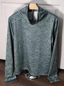 Under Armour Cold Weather Funnel Neck Camo Green Damen Sweatshirt Gr. XL - Bild 1 von 4
