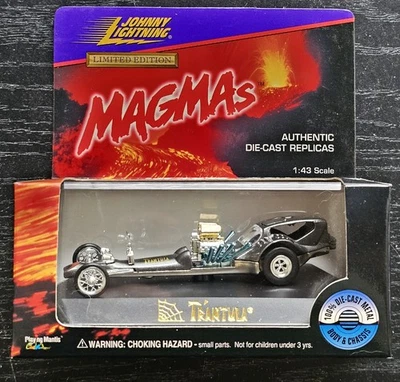 Johnny Lightning Edición Limitada MAGMAS TRANTULA Dragster Diecast 1:43 Gris Foto 1 de 4
