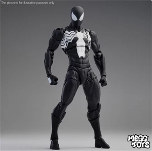 Figura de acción CT Toys Messtoys Symbiote Spider-Man Black Spider en caja nueva - Imagen 1 de 10