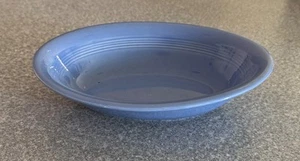 Vintage Homer Laughlin BLAUER HARLEKIN BÄCKER 9-1/4" Oval Gemüse Servierschüssel Pre-'51 - Bild 1 von 5