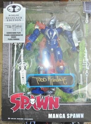 Edición de diseñador firmada a mano por TODD MCFARLANE MANGA SPAWN NUEVO EN CAJA. Foto 1 de 4