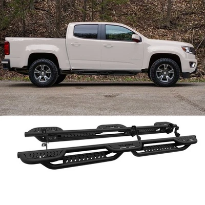 VIJAY Side Step Nerf Bars Fits 2015-2025 Chevrolet Colorado/GMC Canyon Crew Cab - Image 1 of 4