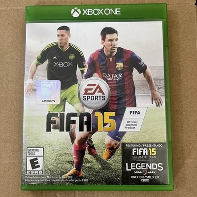 FIFA 15 Microsoft Xbox One 2014 Video Game Tested Preowned - Image 1 of 4