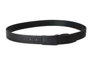 BELT CAVALLI CLASS MEN'S BLACK BELT 100% LEATHER BUCKLE DECORATED - Picture 1 of 5