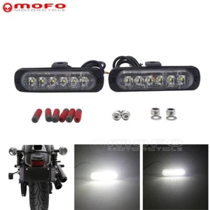 For Cafe Racer Bobber Chopper Suzuki Boulevard LED Taillight License Plate Light - Picture 1 of 12