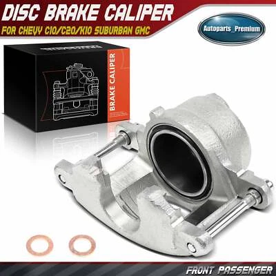 Front Right Brake Caliper w/ 1 Piston for Chevy C10/C20/K10 Suburban GMC C2500 - Image 1 of 4
