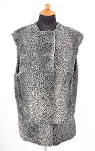 US5251 REAL PERSIAN LAMB FUR VEST SWAKARA PERSIAN LAMB WAISTCOAT - PERSIANER - Picture 1 of 14