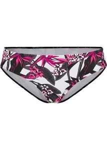 Bikinihose Gr. 40 Schwarz Pink Geblümt Damen Bikini-Hose Schwimm-Bade-Slip Neu - Imagen 1 de 1