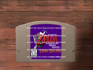 Zelda Indigo 2 Chaos Edition - N64 - EXPANSION Pak is required !! NTSC - Picture 1 of 1