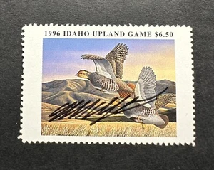 WTDstamps - 1996 IDAHO - State Upland Game Bird Stamp - MNH **ARTIST SIGNED** - Picture 1 of 2