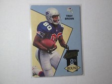 1993 action packed Troy Brown rookie card New England Patriots #220