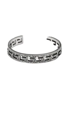 Gucci Cuff bracelet with Square G motif - Image 1 of 2