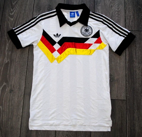 GERMANY 1990 HOME FOOTBALL SHIRT SOCCER JERSEY ADIDAS ORIGINALS RETRO AJ8021 S Cover