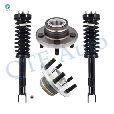 Set 4 Quick Complete Strut-Wheel Hub Bearing For 2005-2010 Chrysler 300 C RWD - Image 1 of 4