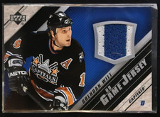 2005-06 Upper Deck Series One 2 Color Game Jersey #J-BW Brendan Witt