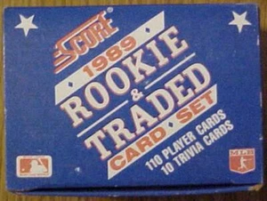 1989 Score Rookie/Traded Set Ken Griffey Jr - Picture 1 of 3