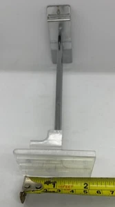 Slatwall Scanner Hook With 2" Label Holder Display 6" Zinc Lot of 25 New - Picture 1 of 8