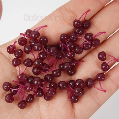 100X Dollhouse Miniatures Fruit 1/6 1/12 Accessories Cherry Vegetable Market - Image 1 of 4