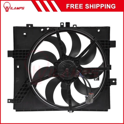 Ventilador de refrigeración radiador eléctrico Nissan Versa Note 2014 2015 2016 2017 Foto 1 de 4