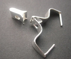 Wechselbogen klein - Tauschsystem für quergebohrte Edelsteine 925 Silber - Bild 1 von 2