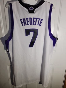 Adidas Swingman NBA Jersey Sacramento Kings Jimmer Fredette White sz XL - Picture 1 of 3