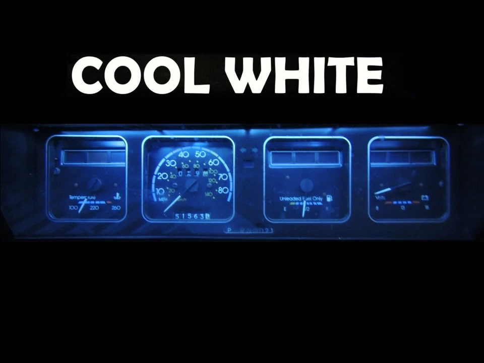 Gauge Cluster LED Dashboard Bulb Cool White For Chevy Caprice 85 90  - Image 1 of 2