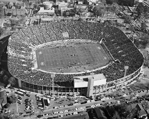1970 DENNY STADIUM Glossy 8x10 Photo Field Print Poster Alabama Crimson Tide Cover