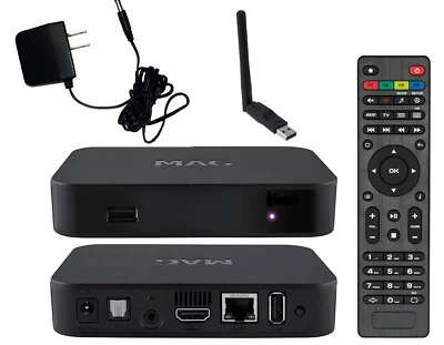 Infomir Mag322 w/ 150Mbps USB Wi-Fi Adapter  - OPEN BOX (New & Unused) - Image 1 of 3