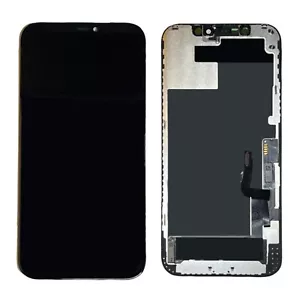 DISPLAY APPLE IPHONE ORIGINALE 12 NERO 2020 SERVICE PACK A2172 A2398 A2400 LCD - Imagen 1 de 1
