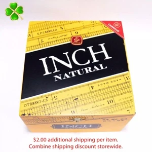 Inch Natural No. 64 Empty Wood Cigar Box 7.25" x 7" x 4.25" - Picture 1 of 10