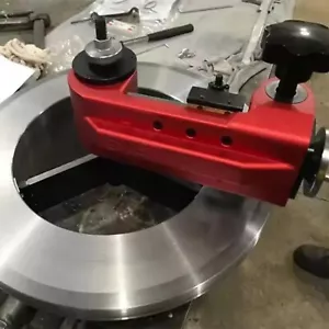 Manual Flange Facer, Hand Powered Quick Facer for Flange/ Pipe Repair 1-13.7" - Picture 1 of 23