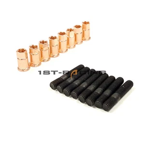 Exhaust Manifold Bolt Nut Kit For Buick Encore Chevrolet Cruze Sonic Trax 1.4L - Foto 1 di 14