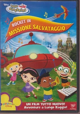 LITTLE EINSTEINS ROCKET IN MISSIONE SALVATAGGIO DVD Walt Disney PlayHouse Ottimo - Immagine 1 di 3