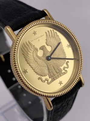 Vintage 1986 The Franklin Mint Men’s American Eagle Dial Swiss Made Watch  - Image 1 of 4