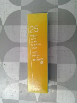 Sylvania 25T10/CL 120V 25W Tube Lamp **Free Shipping** - Image 1 of 2