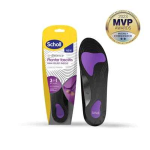 Scholl Plantar Fasciitis Pain Relief Insole Size- Meduim 7-8.5 - Picture 1 of 1